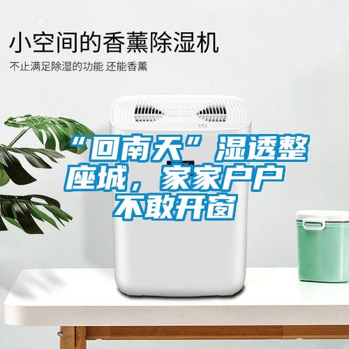 “回南天”濕透整座城，家家戶戶不敢開窗