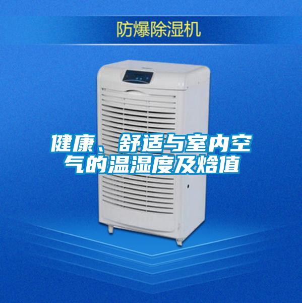 健康、舒適與室內空氣的溫濕度及焓值