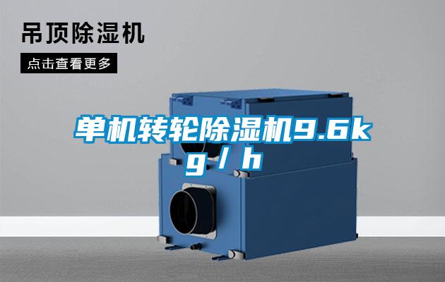 單機轉輪除濕機9.6kg／h
