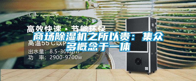商場除濕機(jī)之所以貴：集眾多概念于一體