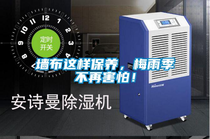 墻布這樣保養，梅雨季不再害怕！