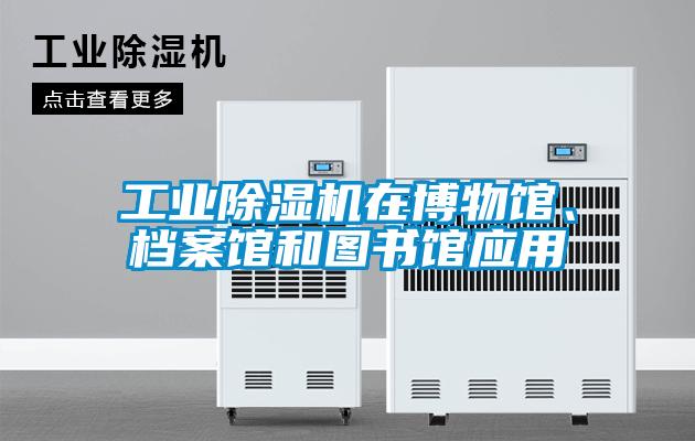 工業除濕機在博物館、檔案館和圖書館應用