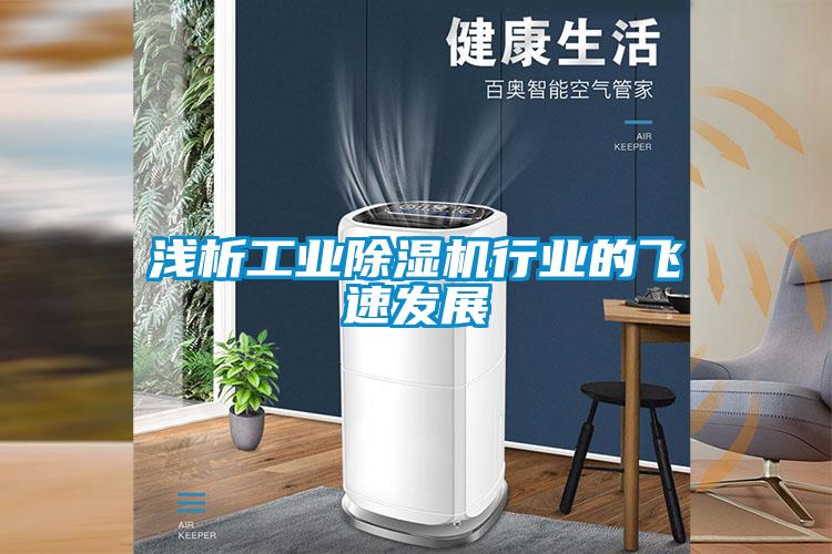 淺析工業除濕機行業的飛速發展