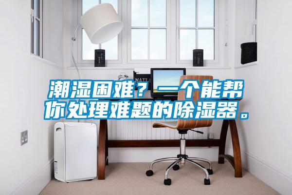 潮濕困難？一個能幫你處理難題的除濕器。