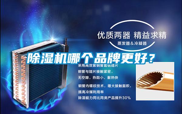 除濕機哪個品牌更好？