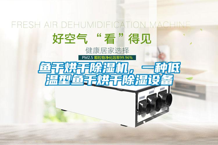 魚干烘干除濕機，一種低溫型魚干烘干除濕設備