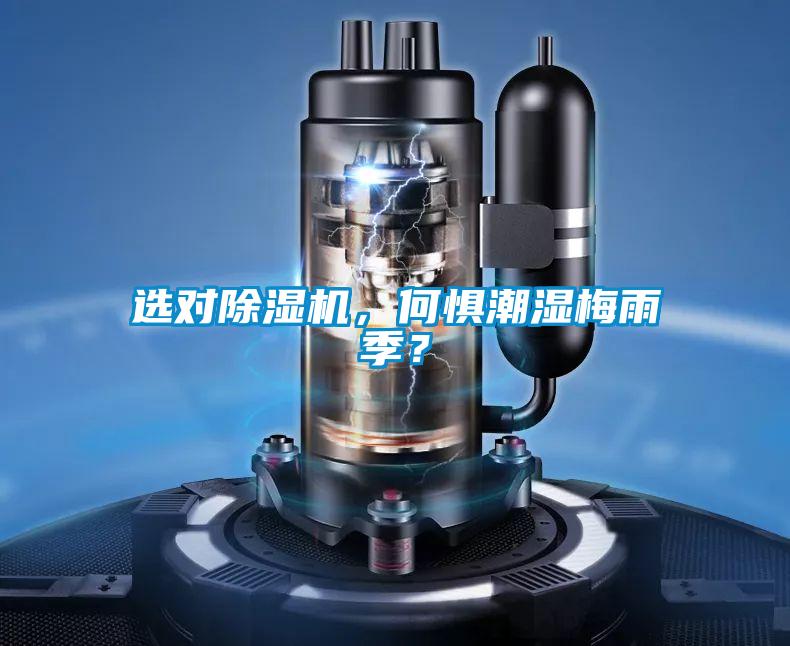 選對除濕機，何懼潮濕梅雨季？