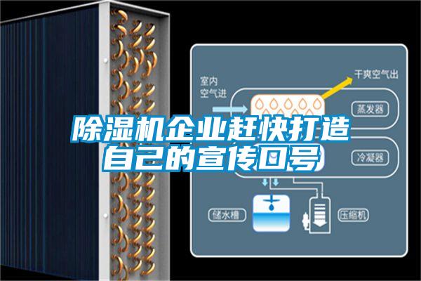 除濕機企業趕快打造自己的宣傳口號