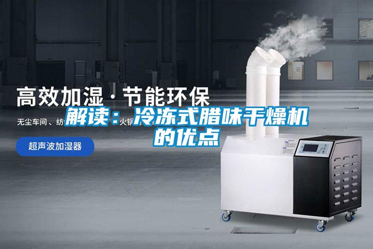 解讀：冷凍式臘味干燥機的優點