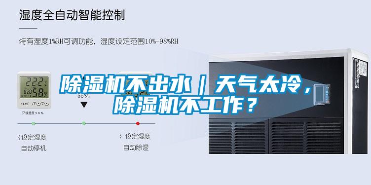 除濕機不出水｜天氣太冷，除濕機不工作？