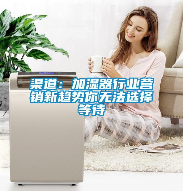 渠道：加濕器行業(yè)營(yíng)銷新趨勢(shì)你無(wú)法選擇等待