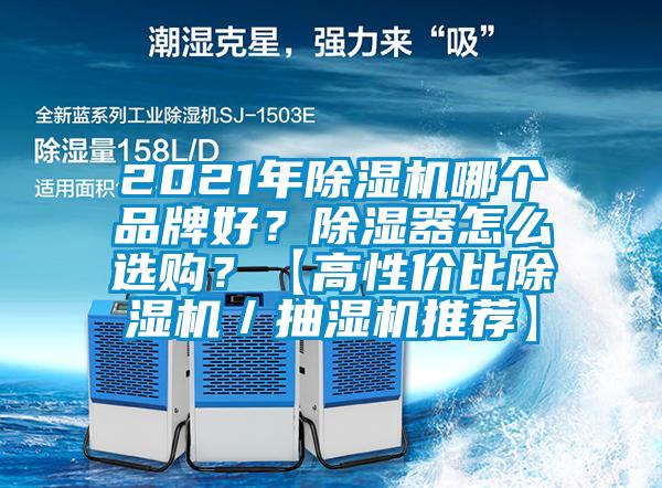 2021年除濕機哪個品牌好？除濕器怎么選購？【高性價比除濕機／抽濕機推薦】