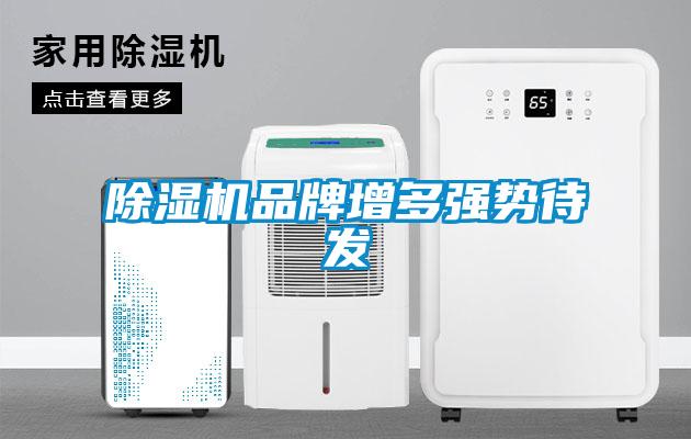 除濕機品牌增多強勢待發