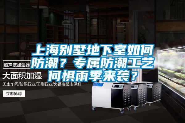 上海別墅地下室如何防潮？專屬防潮工藝何懼雨季來襲？