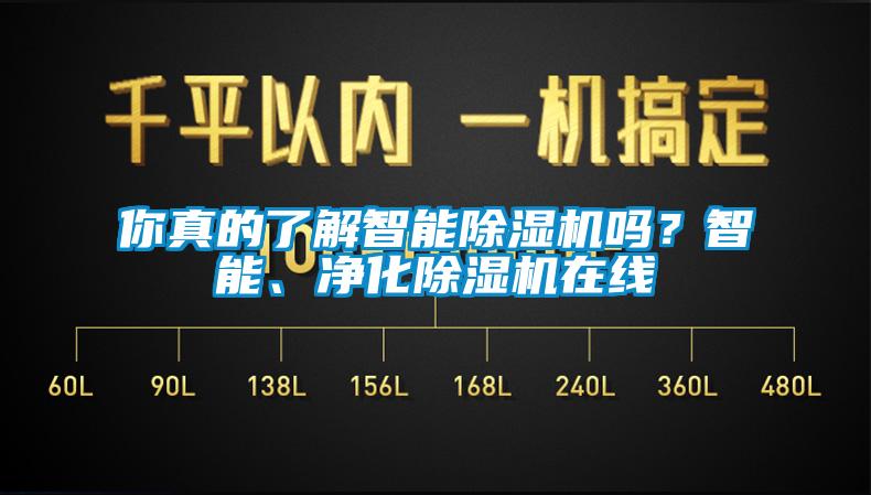 你真的了解智能除濕機嗎？智能、凈化除濕機在線