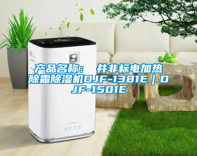 產品名稱：東井非標電加熱除霜除濕機DJF-1381E｜DJF-1501E