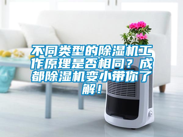 不同類型的除濕機工作原理是否相同？成都除濕機變小帶你了解！