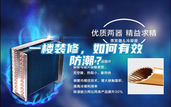 一樓裝修，如何有效防潮？