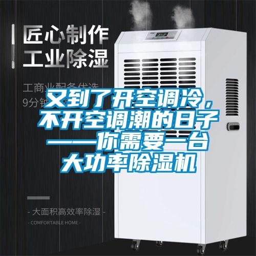 又到了開空調冷，不開空調潮的日子——你需要一臺大功率除濕機