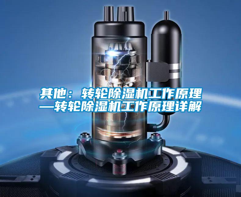 其他：轉輪除濕機工作原理—轉輪除濕機工作原理詳解