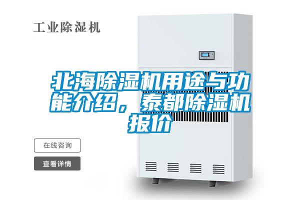 北海除濕機(jī)用途與功能介紹，泰都除濕機(jī)報(bào)價(jià)