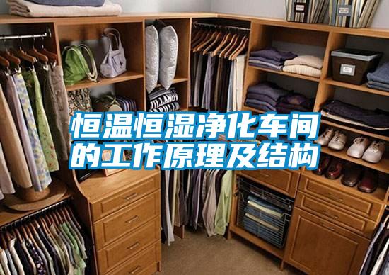 恒溫恒濕凈化車間的工作原理及結構