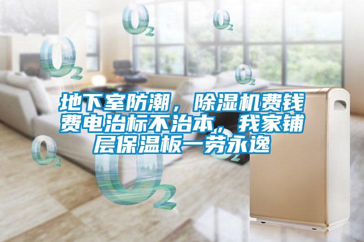 地下室防潮，除濕機費錢費電治標不治本，我家鋪層保溫板一勞永逸