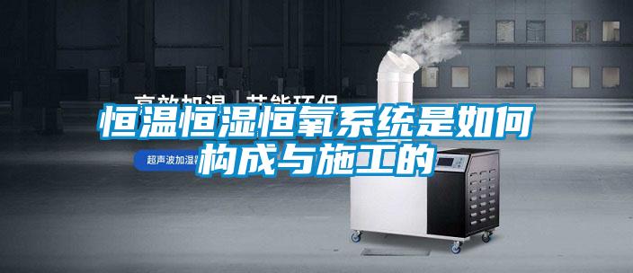 恒溫恒濕恒氧系統是如何構成與施工的