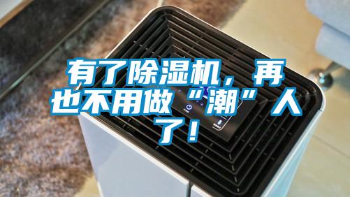 有了除濕機，再也不用做“潮”人了！