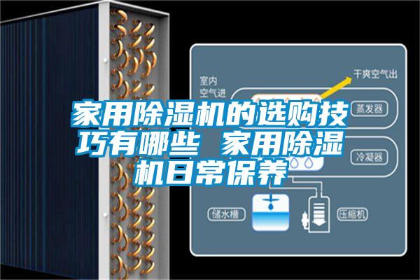 家用除濕機的選購技巧有哪些 家用除濕機日常保養
