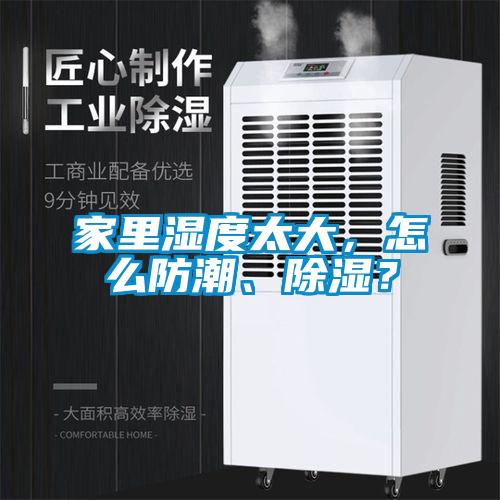 家里濕度太大，怎么防潮、除濕？