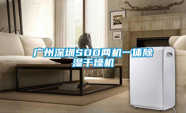 廣州深圳SDD兩機一體除濕干燥機