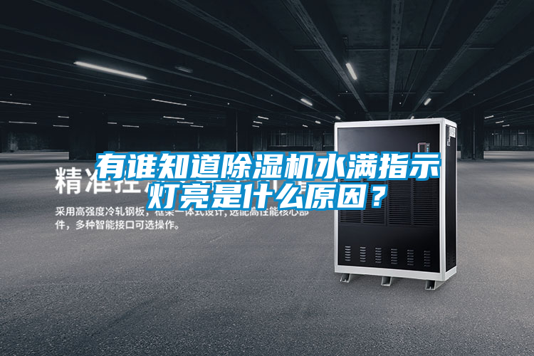 有誰知道除濕機水滿指示燈亮是什么原因？
