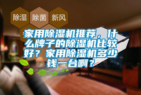家用除濕機(jī)推薦，什么牌子的除濕機(jī)比較好？家用除濕機(jī)多少錢一臺(tái)啊？