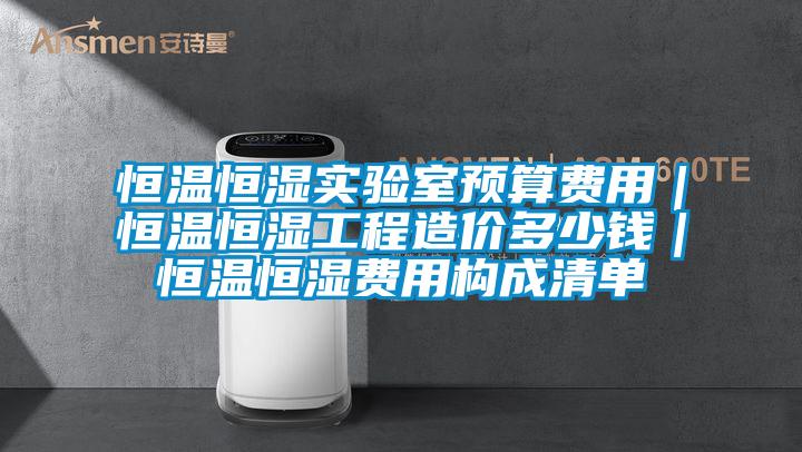 恒溫恒濕實(shí)驗(yàn)室預(yù)算費(fèi)用｜恒溫恒濕工程造價多少錢｜恒溫恒濕費(fèi)用構(gòu)成清單