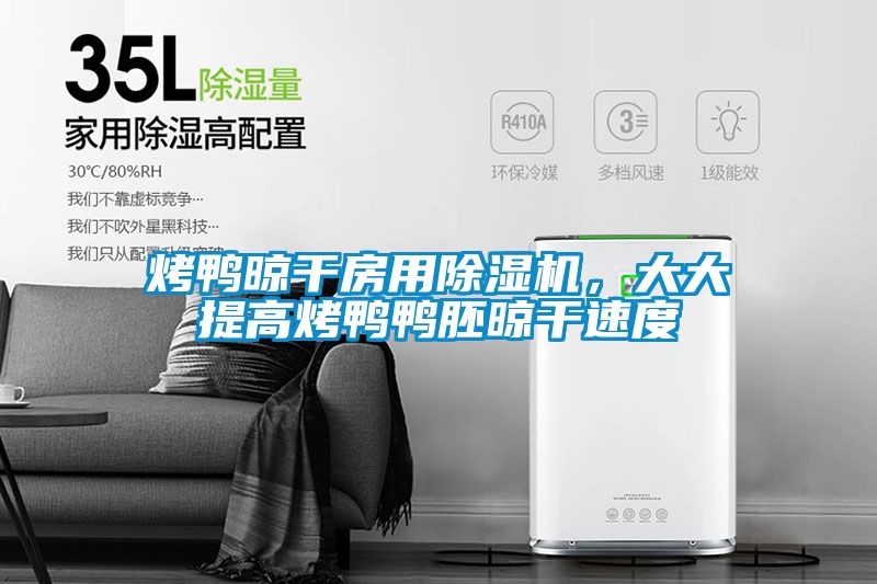 烤鴨晾干房用除濕機，大大提高烤鴨鴨胚晾干速度