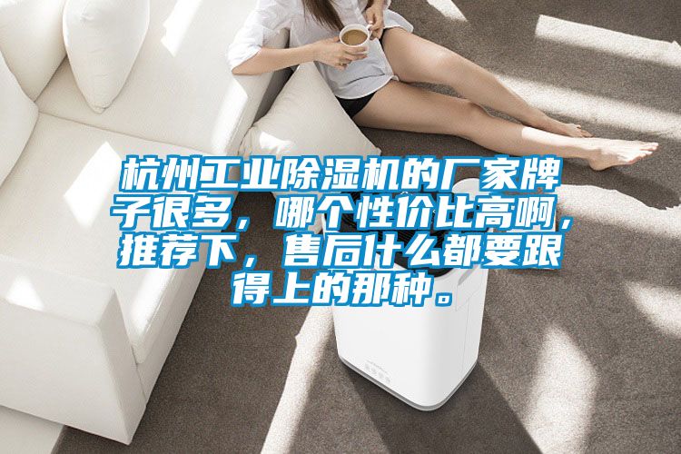 杭州工業(yè)除濕機的廠家牌子很多，哪個性價比高啊，推薦下，售后什么都要跟得上的那種。