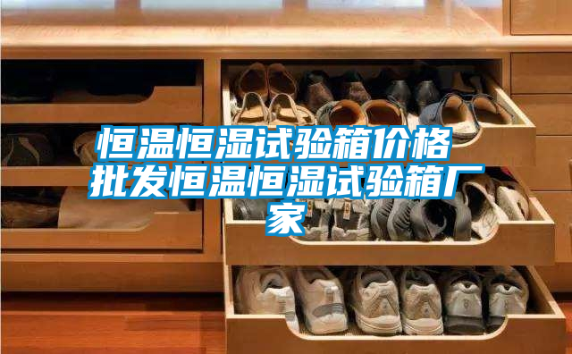 恒溫恒濕試驗(yàn)箱價格 批發(fā)恒溫恒濕試驗(yàn)箱廠家