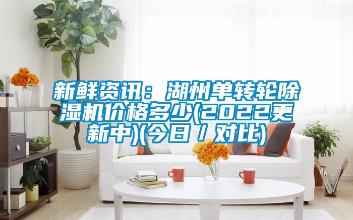 新鮮資訊：湖州單轉輪除濕機價格多少(2022更新中)(今日／對比)