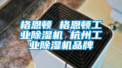 格恩頓 格恩頓工業除濕機 杭州工業除濕機品牌
