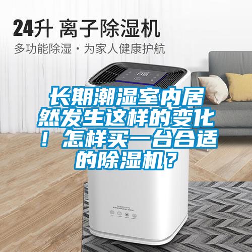 長期潮濕室內居然發生這樣的變化！怎樣買一臺合適的除濕機？