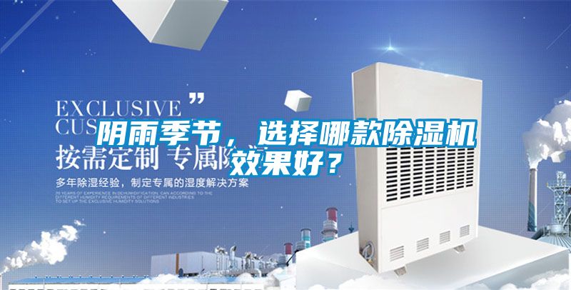 陰雨季節，選擇哪款除濕機效果好？