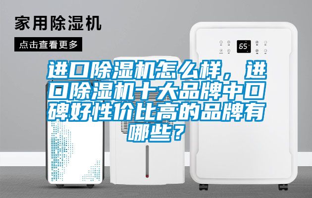 進口除濕機怎么樣，進口除濕機十大品牌中口碑好性價比高的品牌有哪些？