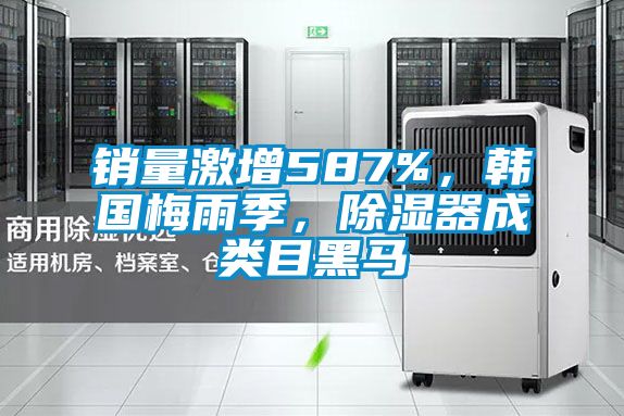 銷量激增587%，韓國梅雨季，除濕器成類目黑馬