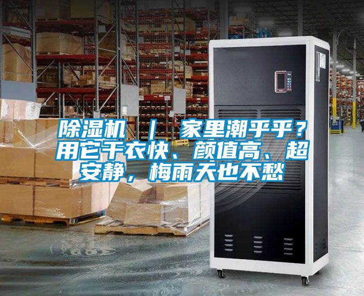 除濕機 ｜ 家里潮乎乎？用它干衣快、顏值高、超安靜，梅雨天也不愁
