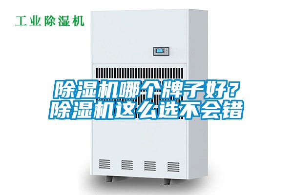 除濕機哪個牌子好？除濕機這么選不會錯