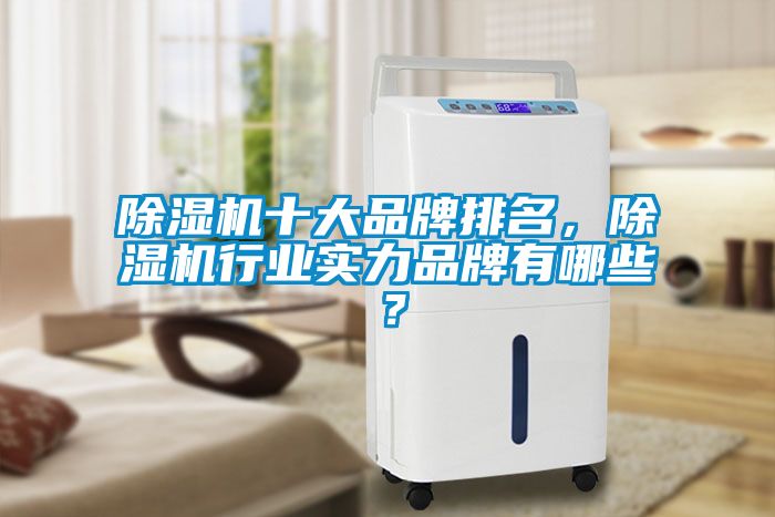 除濕機十大品牌排名，除濕機行業實力品牌有哪些？