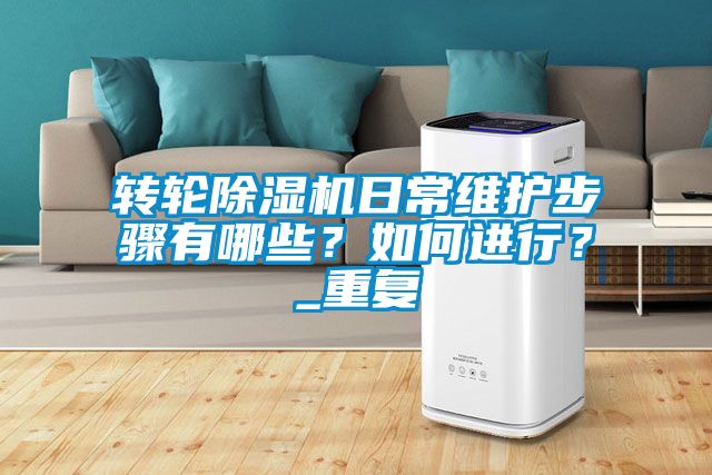 轉輪除濕機日常維護步驟有哪些？如何進行？_重復