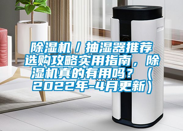 除濕機／抽濕器推薦選購攻略實用指南，除濕機真的有用嗎？（2022年-4月更新）