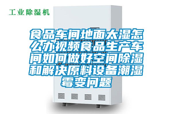 食品車間地面太濕怎么辦視頻食品生產車間如何做好空間除濕和解決原料設備潮濕霉變問題